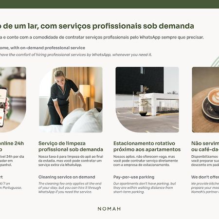 Nomah - Aptos Por Temporada Na Vila Nova Conceicao São Paulo Exteriér fotografie